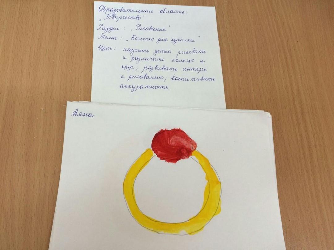 Работы детей 