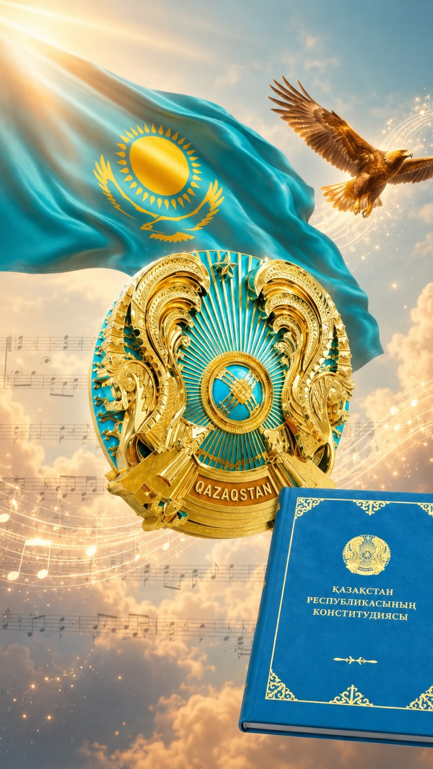 Спортивно-познавательное мероприятие Дня государственных символов Республики Казахстан